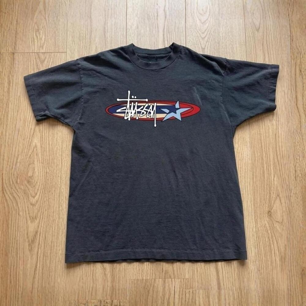 Stussy Black Surf Tee 1